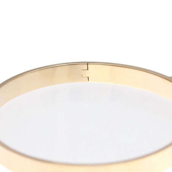 Pre Loved hermes Kelly Diamond Bracelet LG Women Gold Bracelets - Picture 7 of 8